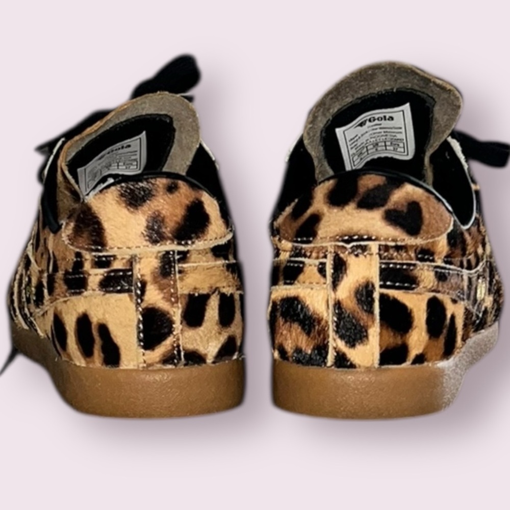 Gola Leopard Print Sneakers - Picture 5 of 7